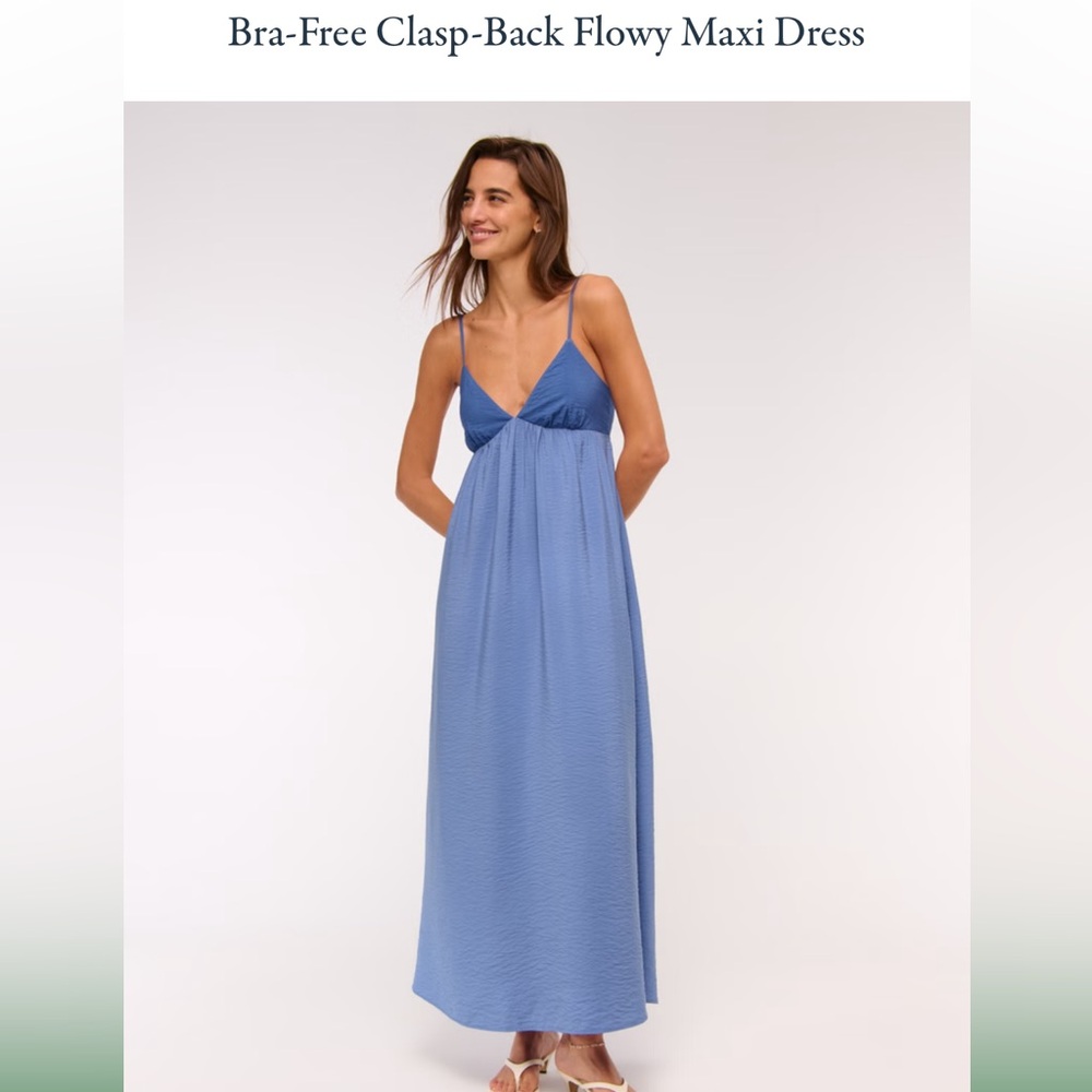 abercrombie & fitch bra free maxi dress